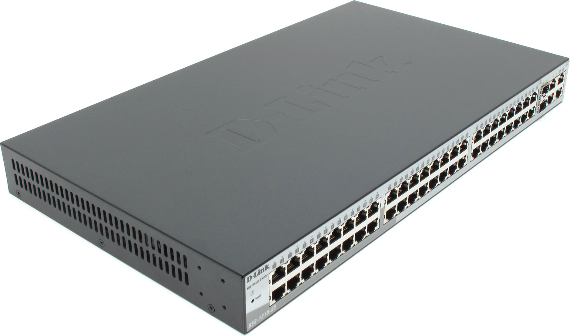 Коммутатор D-Link DES-1210-52, 48x100 Мбит/с, SFP/uplink: SFPx2 (DES-1210-52/C1A)