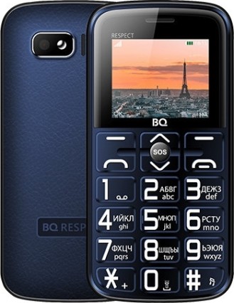 

Мобильный телефон BQ BQ-1851 Respect, 1.77" 128x160 TFT, 32Mb RAM, 32Mb, BT, 2-Sim, 1000 мА·ч, синий, BQ-1851 Respect