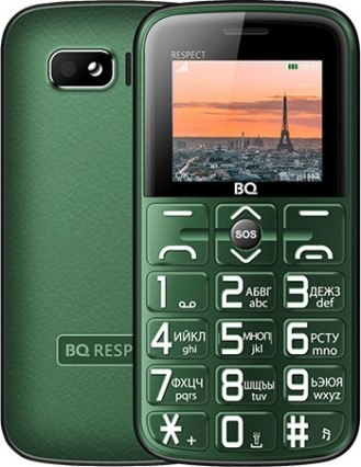 Мобильный телефон BQ BQ-1851 Respect зеленый