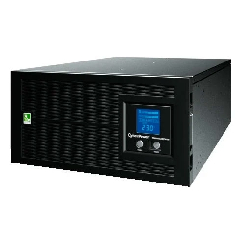

ИБП CyberPower PR6000ELCDRTXL5U, 6000 В·А, 4.5 кВт, IEC, розеток - 10, USB, черный, PR6000ELCDRTXL5U