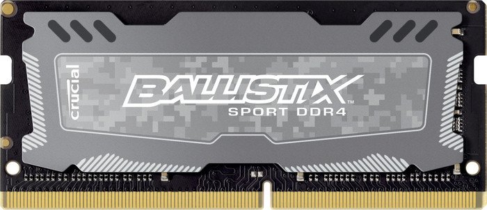 Память DDR4 SODIMM 8Gb, 2666MHz Crucial (BLS8G4S26BFSD)