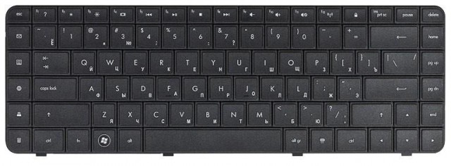 

Клавиатура Twister для HP Compaq Presario CQ56/CQ62/G56/G62 RU, черная (KB-566R), KB-566R