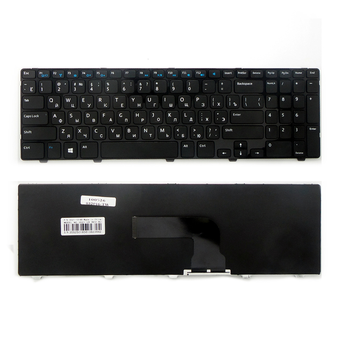 

Клавиатура TopON для Dell Inspiron 15 3521, 3537, 5521, 5537, 7521 Series, черная (TOP-100526), TOP-100526