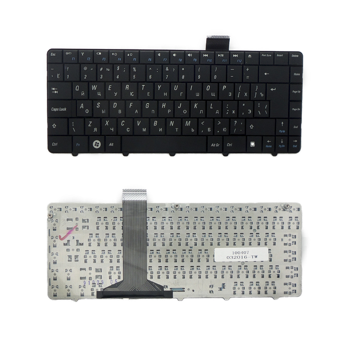 

Клавиатура TopON для Dell Inspiron Mini 11, 11z, 1110 Series, черная (TOP-100407), TOP-100407
