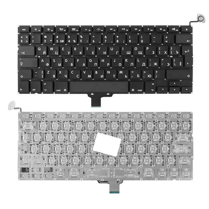 

Клавиатура TopON для Apple Macbook Air A1304, A1237 Series. Г-образный Enter, черная, без рамки (KB-101712), KB-101712