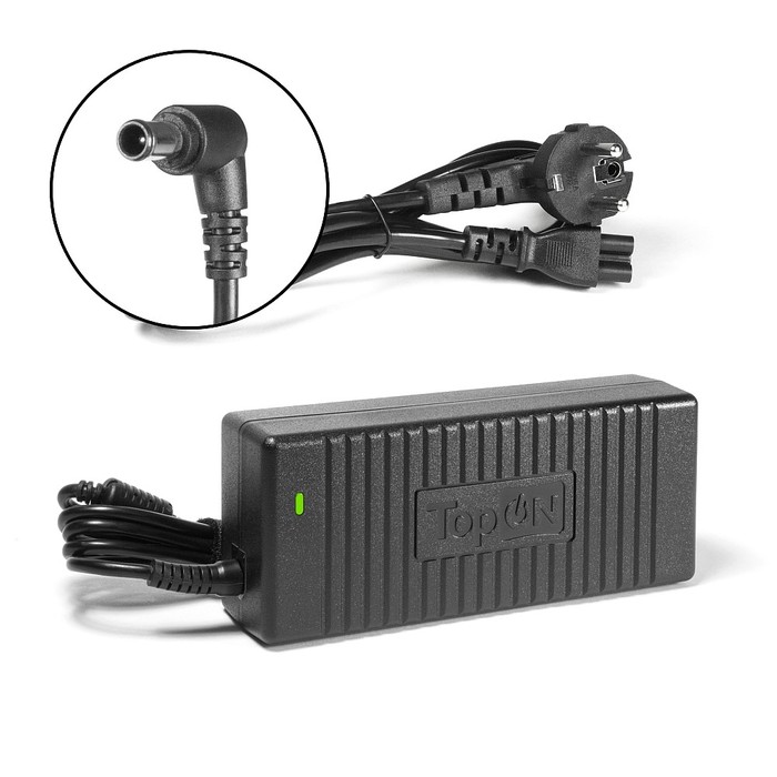 

Адаптер питания TopON для Sony Vaio VGN-AW/VPCF VPCZ Series, VGP-AC19V16/VGP-AC19V46, 120W 19.5V-6.2A (TOP-SY07), TOP-SY07