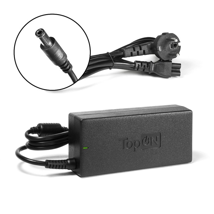 

Адаптер питания TopON для Toshiba Satellite A100, Tecra, Qosmio, PA2521, 90W 15V-6A (TOP-TS04), TOP-TS04