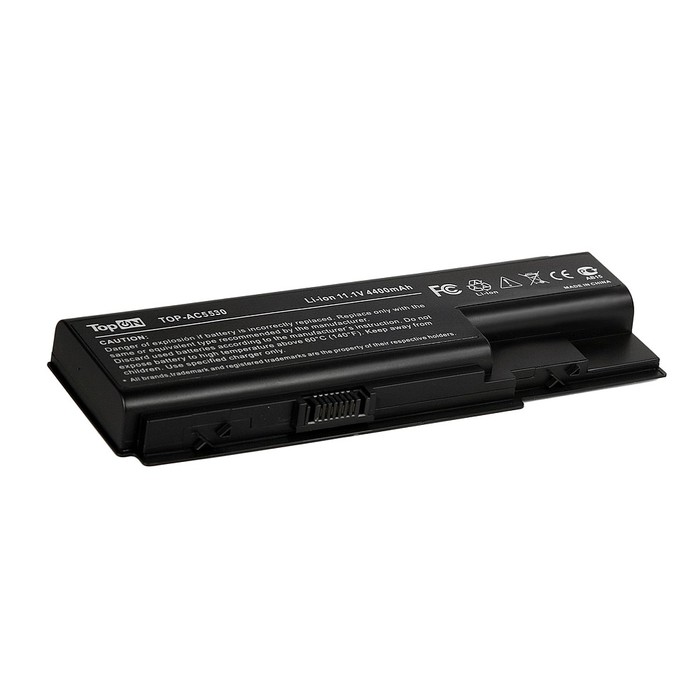 

Аккумуляторная батарея TopON для Acer Aspire 5310/5315G/5520G/5530/5530G/5710G/5720G/5739/5930G/5935G/6920G 11.1V 4400mA (TOP-AC5530), Черный, TOP-AC5530