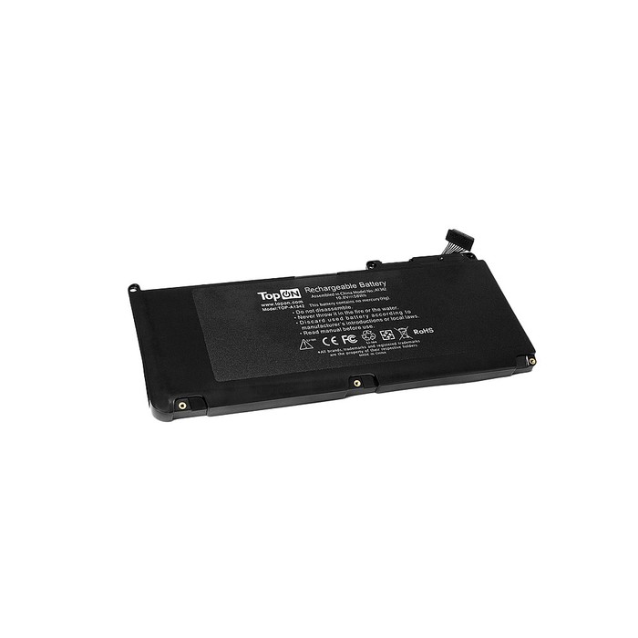 

Аккумуляторная батарея TopON для Apple MacBook 13" A1331 Series. 10.8V 5350mAh 58Wh. (TOP-A1342)