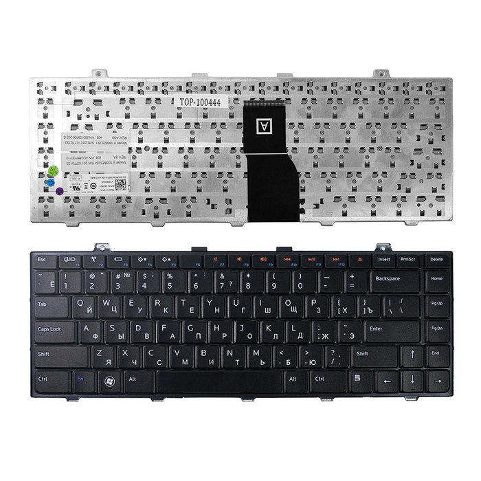 

Клавиатура TopON для Dell Studio 1450, 1457, 1458, 15, XPS L401 Series, черная (TOP-100444), TOP-100444