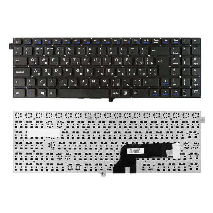 

Клавиатура TopON для DNS Clevo W5500, W550EU, W550EU1, W540SU1 Series, черная (TOP-81174), TOP-81174
