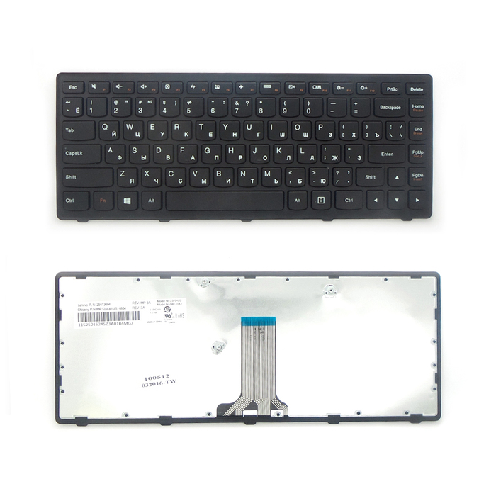 

Клавиатура TopON для Lenovo G400S, G405S, G410S, S410P Series, черная (TOP-100512), TOP-100512