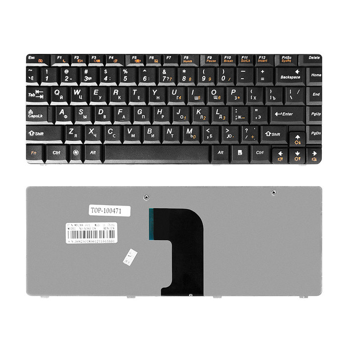

Клавиатура TopON для Lenovo IdeaPad U450, U450A, U450P Series, черная (TOP-100471), TOP-100471