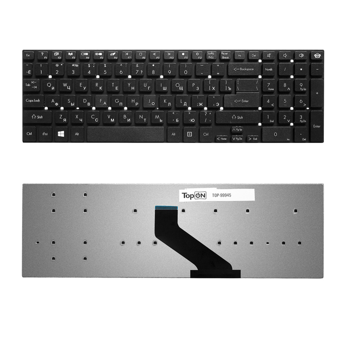 

Клавиатура TopON для Packard Bell EasyNote LS11, LS13, LV11, TS13, TS44 Series, черная (TOP-99945), TOP-99945