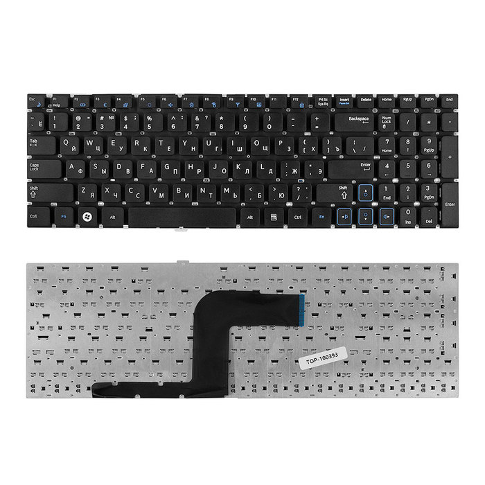 

Клавиатура TopON для Samsung RC510, RC520, RV509, RV511, RV513, RV515, RV518, RV520 Series, черная (TOP-100393), TOP-100393