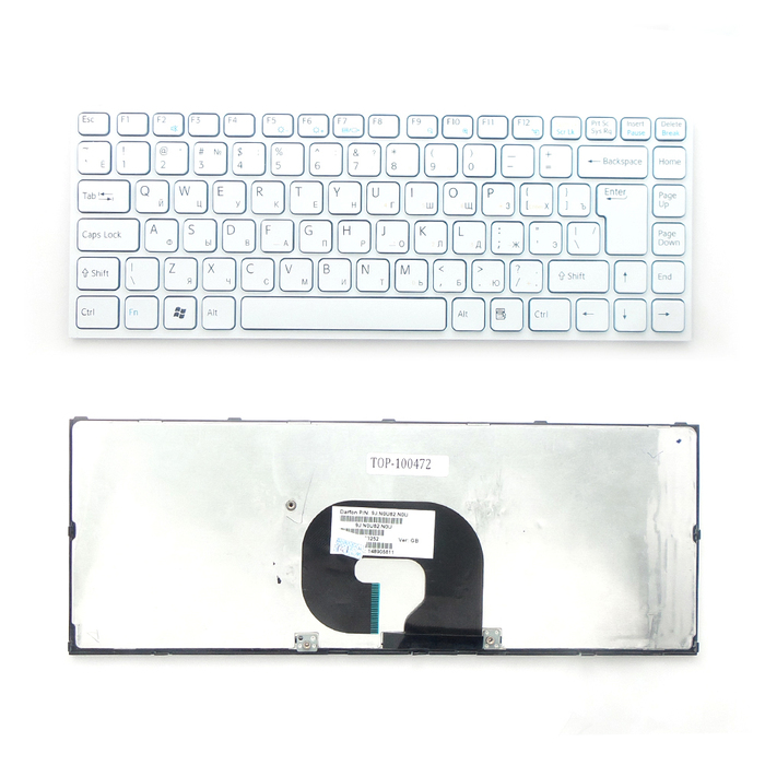 

Клавиатура TopON для Sony Vaio VPC-Y Series, белая (TOP-100472), TOP-100472