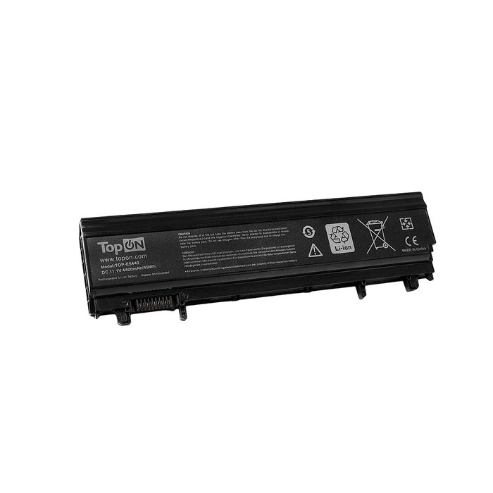 Аккумуляторная батарея TopON для Dell Latitude E5540, E5440 Series. 11.1V 4400mAh 49Wh. (TOP-E5440)