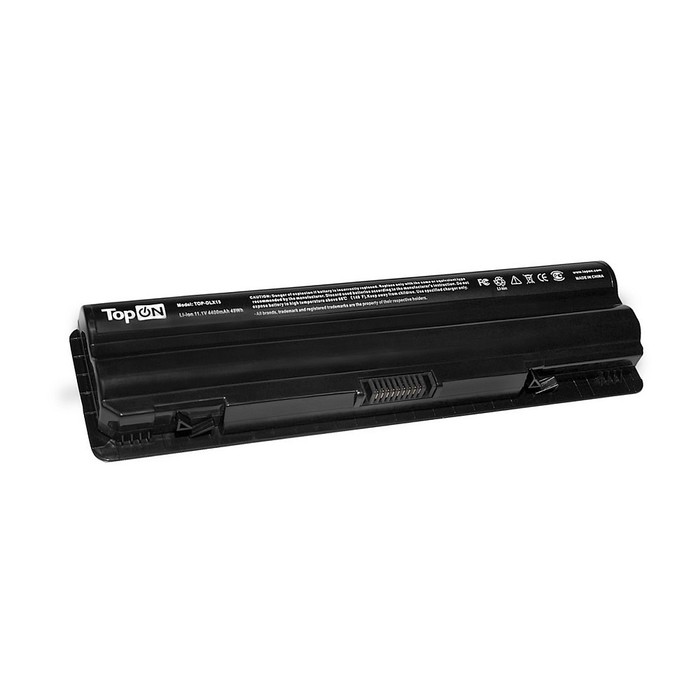 Аккумуляторная батарея TopON для Dell XPS L401x, L501x, L502x, L701x, L702x Series. 11.1V 4400mAh 49Wh. (TOP-DLX15)