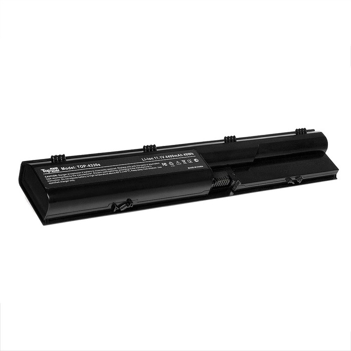 Аккумуляторная батарея TopON для HP ProBook 4330s/4331s/4430s/4431s/4435s/4436s/4440s/4441s/4446s/4530s/4535s/4540s/4545s, 11.1V 4400mAh, PN:PR06/PR09/QK646AA/QK646UT (TOP-4330s)