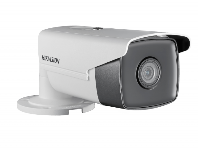 IP-камера HikVision DS-2CD2T43G0-I8 4мм, уличная, корпусная, 4Мпикс, CMOS, до 2668x1520, до 25кадров/с, ИК подсветка 80м, POE, -40 °C/+60 °C (DS-2CD2T43G0-I8-4MM) - фото 1