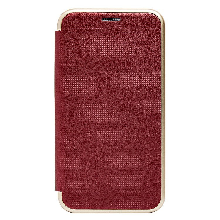 

Чехол-книжка Brera Like Me для смартфона Xiaomi Redmi Note 5A Prime, искусственная кожа, красный/золотистый (85256)