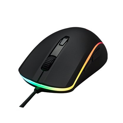 Мышь проводная HyperX Pulsefire Surge, 16000dpi, оптическая светодиодная, USB, черный (HX-MC002B)