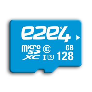 Карта памяти microSDXC e2e4, 128Gb, Class 10
