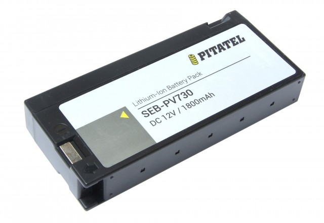 Аккумулятор Pitatel VW-VBF2E(1B)/PV-BP50 для Panasonic 12V 1800mAh (SEB-PV730)