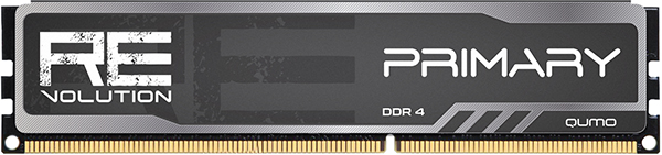 

Память DDR4 DIMM 8Gb, 3000MHz, CL16, 1.35V Qumo reVolution Primary Black (Q4Rev-8G3000P16Prim), Q4Rev-8G3000P16Prim