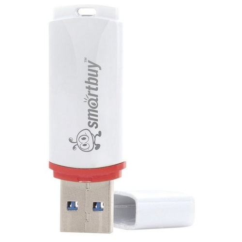 

Флешка 16Gb USB 2.0 SmartBuy Crown Back-To-School, белый (SB16GBCRW-BTL), Crown Back-To-School