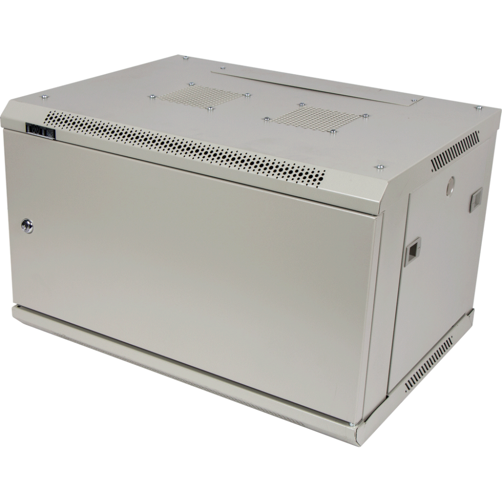 Шкаф телекоммуникационный настенный 22U 600x600 мм, металл, серый, разборный, TWT Pro TWT-CBWPM-22U-6x6-GY
