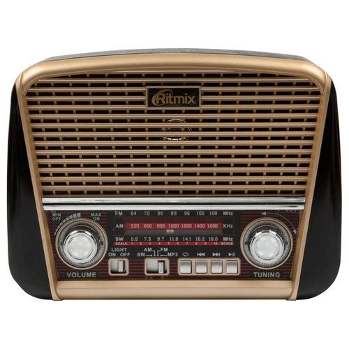 Радиоприемник Ritmix RPR-050 золотистый