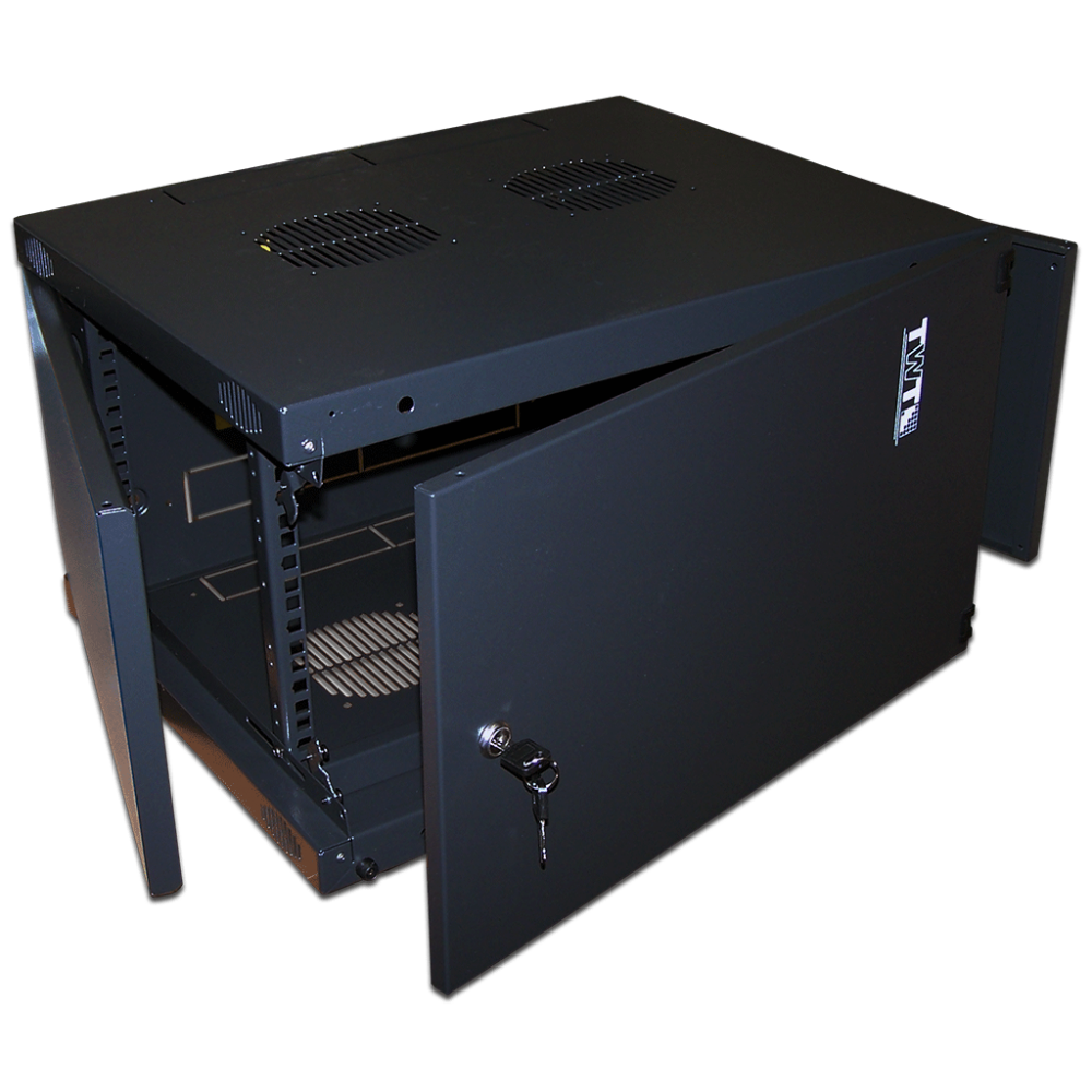 

Шкаф телекоммуникационный настенный 9U 550x600 мм, металл, черный, разборный, TWT Next TWT-CBWNM-9U-6x6-BK, TWT-CBWNM-9U-6x6-BK