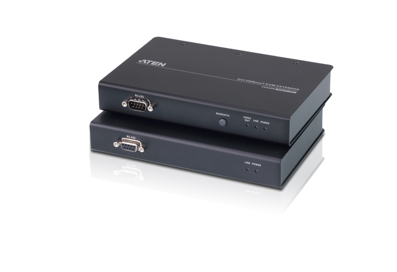 

KVM-удлинитель ATEN CE620, USB, DVI, c поддержкой HDBaseT 2.0 1920x1200@100м (CE620-AT-G), CE620-AT-G