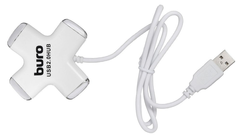 

Концентратор BURO BU-HUB4-0.5-U2.0-Сross, 4xUSB 2.0, белый, BU-HUB4-0.5-U2.0-Сross