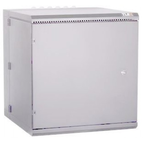 Шкаф телекоммуникационный настенный 9U 600x600 мм, металл, серый, в сборе, TLK Industry (TWM) TWM-096060-M-GY