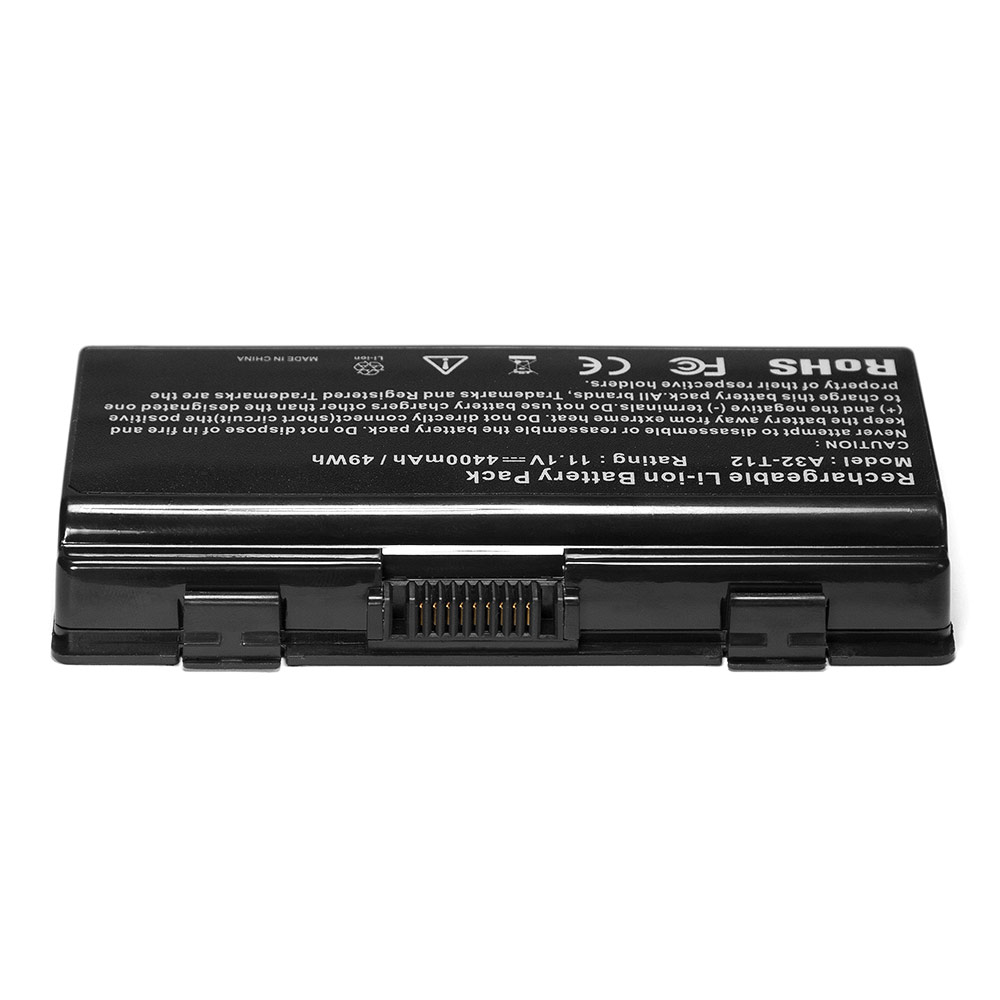 Аккумуляторная батарея ASUS A32-T12/A32-X51-T12/T12Ug/X51H/X51RL 11.1V, 4400mAh