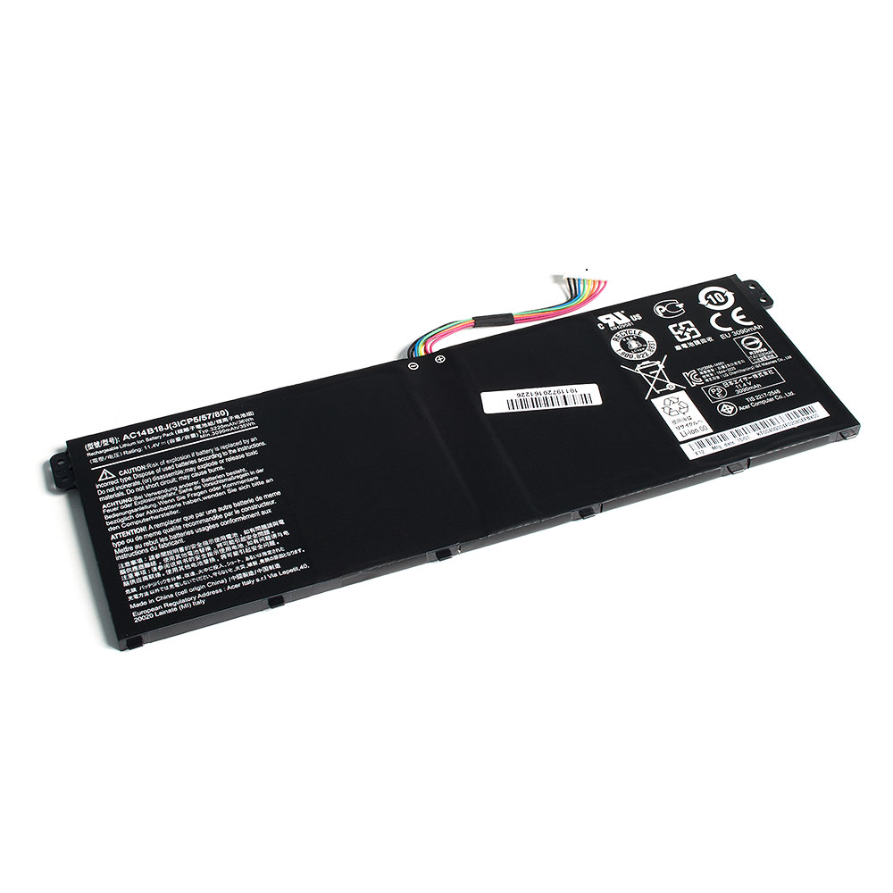 

Аккумуляторная батарея NoName для Acer V3-111, E3-111, E3-112, ES1-511 Series. 11.4V 3090mAh (V3-111)