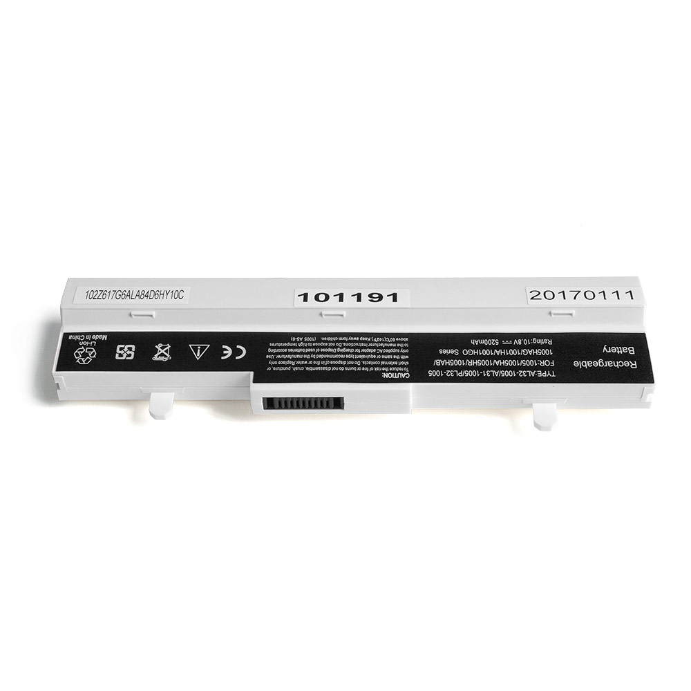 

Аккумуляторная батарея для Asus Eee PC 1005,1101, R1001, R1005, R101, R105 Series. 11.1V 5200mAh (1005W), белый
