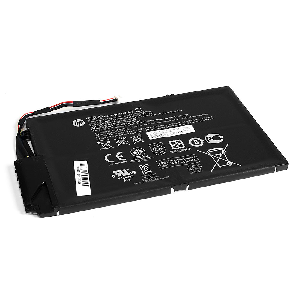 Аккумуляторная батарея NoName для HP Envy 4-1000 Series. 14.8V 3400mAh (HP4-OR)