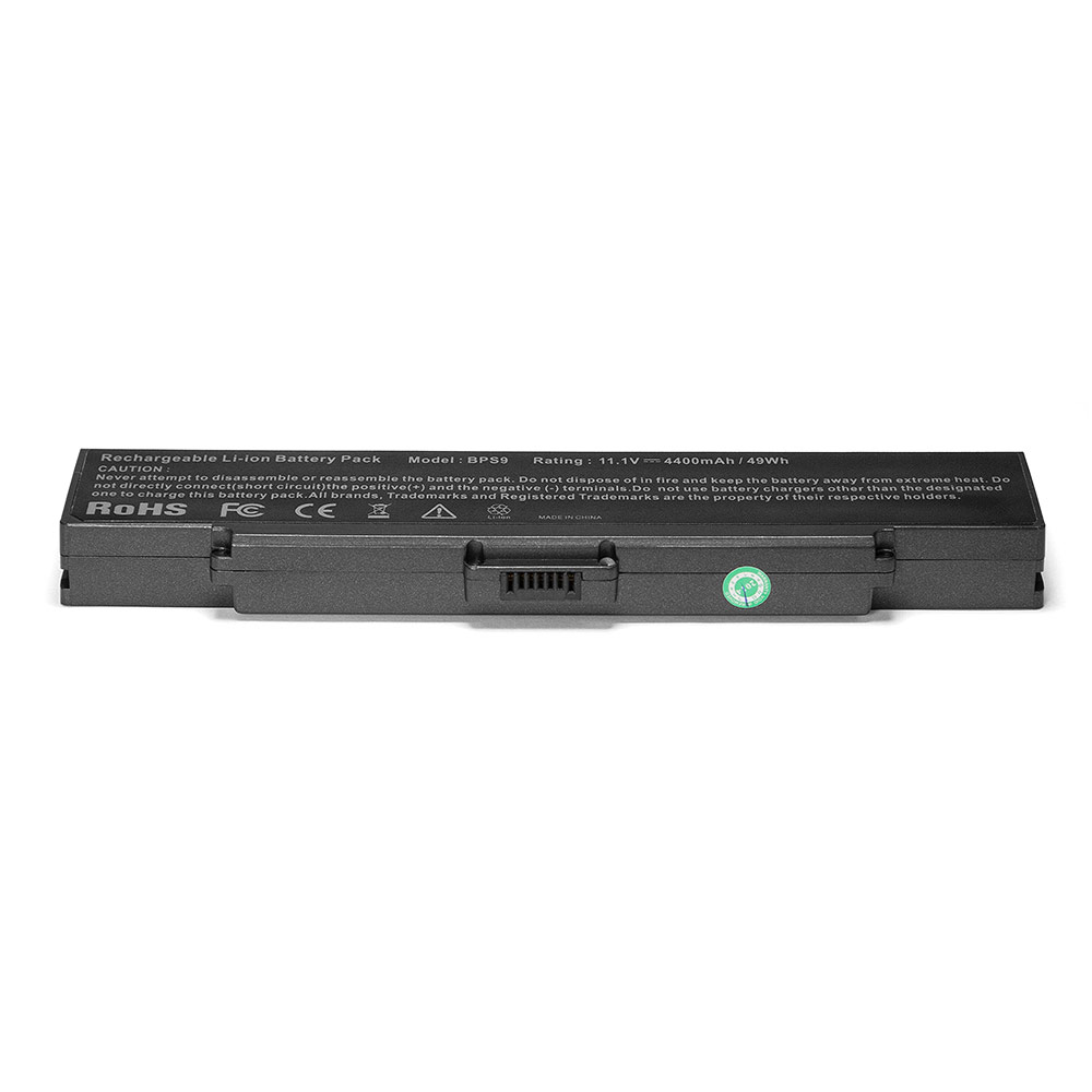 

Аккумуляторная батарея для Sony Vaio VGN-SZ, VGN-CR, VGN-AR, VGN-NR Series. 11.1V 4400mAh (BPS9-NOCD)