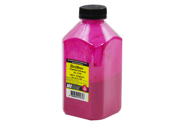 Тонер Hi-Black, бутыль 200 г, пурпурный, совместимый для Brother HL-3140/ 3170/ MFC-9130/ MFC-9330, универсальный
