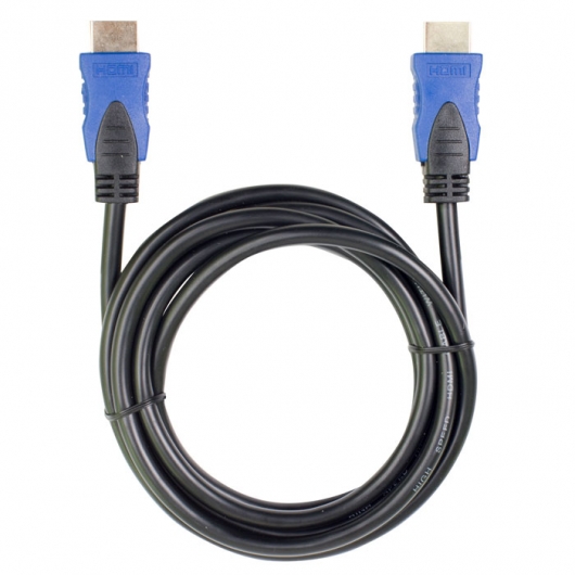 

Кабель HDMI(19M)-HDMI(19M), 1.8 м, черный Ritmix