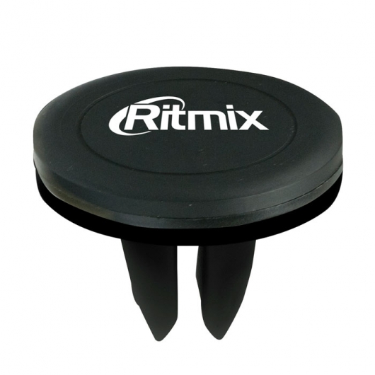 Держатель автомобильный Ritmix RCH-005 V Magnet для смартфонов/GPS-навигаторов, на вентиляционную решетку, черный (RCH-005)