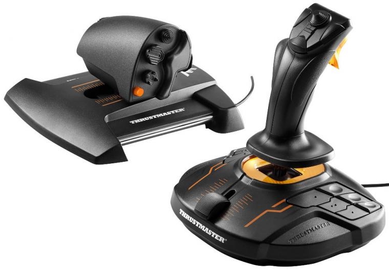 

Джойстик Thrustmaster T.16000M FCS Hotas, проводной, черный (2960778), T.16000M FCS Hotas