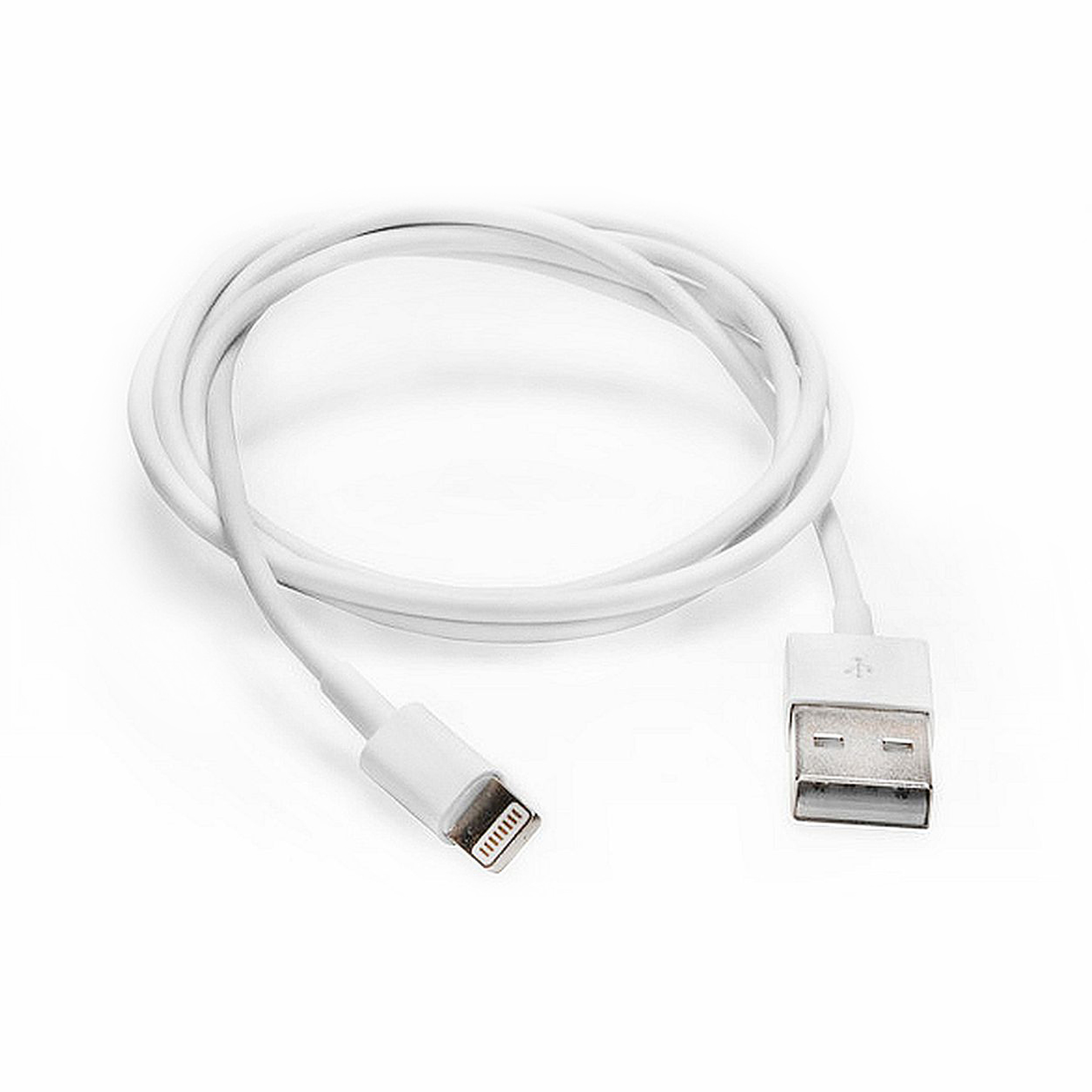 Кабель USB 2.0-Lightning, IQFuture, 1m, белый (IQ-AC01-NEW)