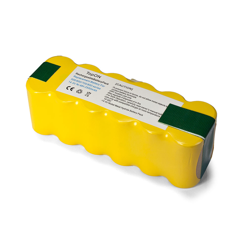 

АКБ TopON для пылесоса iRobot Roomba 500, 600, 700, 800, 900 Series. 14.4V 2500mAh Ni-MH (TOP-IRBT500-25)