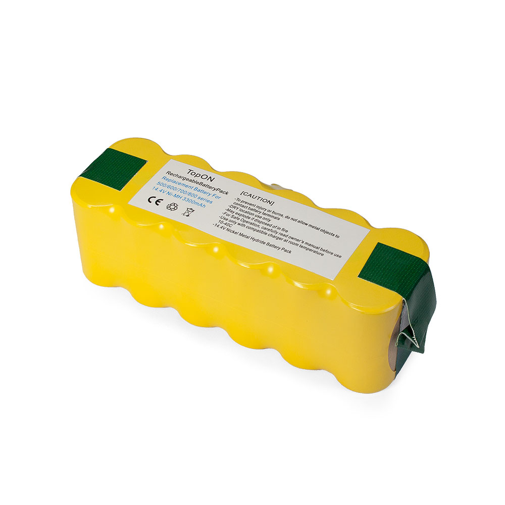 

АКБ TopON для пылесоса iRobot Roomba 500, 600, 700, 800, 900 Series. 14.4V 3300mAh Ni-MH (TOP-IRBT500-33)