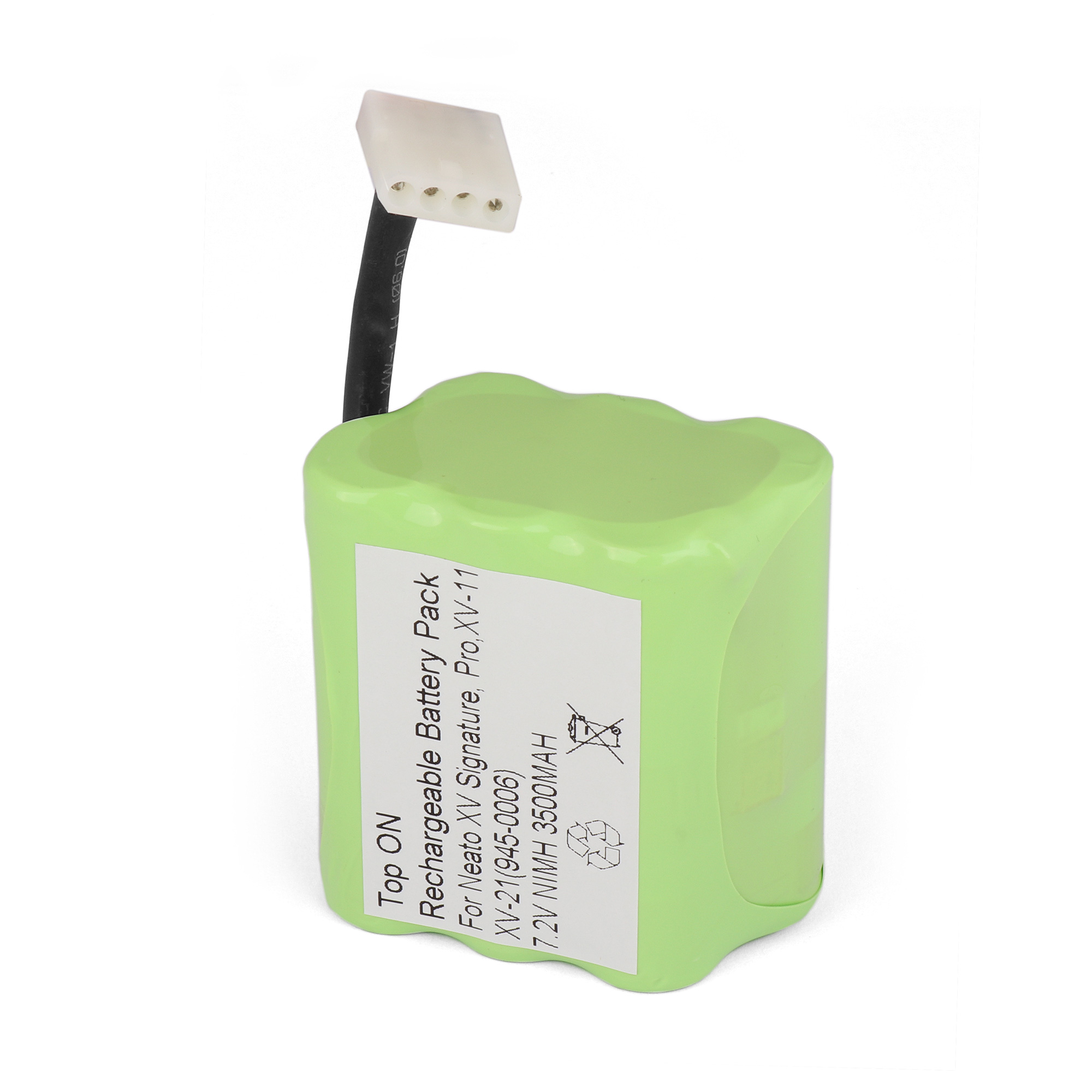 

АКБ TopON для пылесоса Neato XV Signature, Pro, XV-11, XV-21. 7.2V 3500mAh Ni-MH (TOP-NTXV)