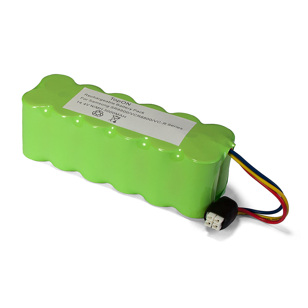 

АКБ TopON для пылесоса Samsung Navibot SR8750, SR8845, VCR8855 Series. 14.4V 3000mAh Ni-MH (TOP-SASR)